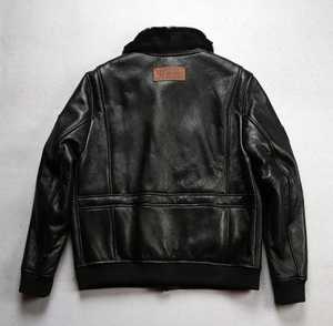 Veste en cuir véritable pour homme Tedwanis, doublure en polyester, coupe-vent, style motard, manteau d'hiver, coupe classique, broderie noire, haute qualité - Product Image 6