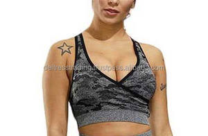 2025 meilleur haute qualité femmes taille haute deux pièces Yoga Gym porter Logo personnalisé XXL taille élastique vêtements de sport - Product Image 3