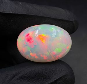 Ethiopian Natural <b>Opal</b> Oval shape Cabochon Cut Excellent Quality Multi Fire Best <b>pendant</b> Making Loosea - Product Image 1