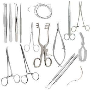 Kit de chirurgie cardiovasculaire, manuel, ensemble médical pour thrombose vasculaire coronaire, acier inoxydable, 16 pièces, certifié CE - Product Image 5