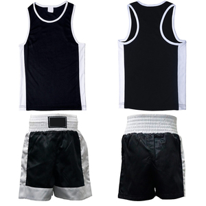 Usine OEM/ODM, fourniture directe, couleurs et logo personnalisés, uniforme de boxe en gros, uniforme de kick-boxing pour homme à séchage rapide sur mesure - Product Image 1