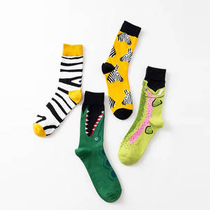 Calcetines de algodón 80% de rizo transpirables, informales, de moda, para nieve, de invierno, estándar, unisex, personalizables para mujer - Product Image 3