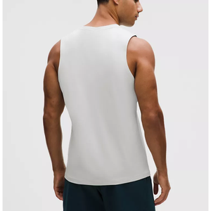 Casual Quick Dry Moisture Wicking Fitness Stringer Tank Top Men's Gym Workout <b>Singlet</b> Breathable <b>Running</b> Rayon/Spandex Crew Neck - Product Image 3