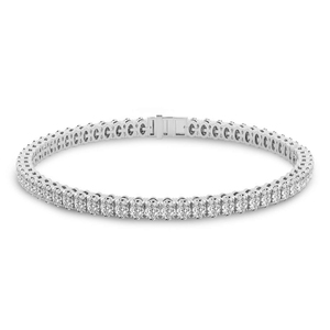 IGI Certified 14k 18k <b>Solid</b> <b>Gold</b> Bracelet Everlyn Oval Lab Diamond Tennis Bracelet Adjustable VS1 Quality Jewellery For Women - Product Image 1