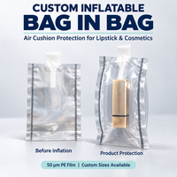 AIR-DFLY Sac gonflable sur mesure en PE avec coussin d'air pour la protection des rouges à lèvres et des cosmétiques