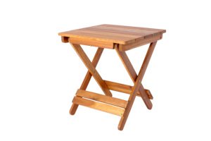 Mesa Auxiliar de Madera con Líneas Estructurales Limpias y Distribución de Peso Equilibrada para Mantener la Estabilidad Durante el Uso Regular - Product Image 2