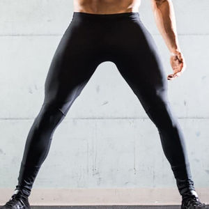 New Design Gym Clothing <b>Men</b> Leggings Running <b>Tights</b> Fitness Training Pants Breathable Stretch Custom Logo Hot Seale Legging - Product Image 4