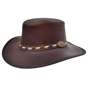 Sombreros Vaqueros Occidentales Personalizados, Casuales, Unisex, para Exteriores, 100% Poliéster, Alta Calidad, para las Cuatro Estaciones, con Logotipo Personalizado - Product Image 1