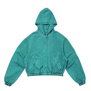 Sweat à capuche unisexe en molleton de coton uni, personnalisé avec logo imprimé 3D en relief, brodé et perlé, coupe oversize, décontracté d'hiver, teint, vierge, doux et ample - Product Image 5