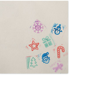 Set di 8 francobolli natalizi personalizzabili-Design stampini per altri mestieri - Product Image 4