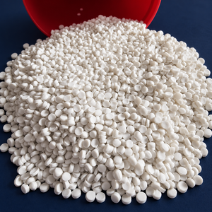 Ofertas Destacadas: Granulado de Carbonato de Calcio de 25 kg, Pellets Regulares, Blanco Natural, Materia Prima Plástica para Soplado de Películas - Product Image 1