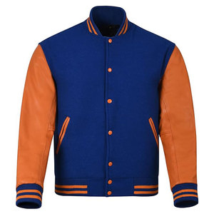 OEM Wholesale Customized Winter Letterman Jacket <b>Buttoned</b> Fashion With High Quality Full Sleeve Letterman Jacket - Product Image 1