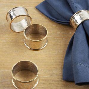 Modern Stainless Steel Napkin Ring 2.5 Cm Width Wedding <b>Table</b> Decoration - Product Image 5