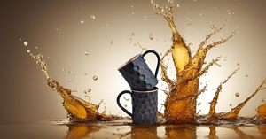 แก้วน้ำดื่มน้ำทำจากทองแดงบริสุทธิ์ชุดฝึกโยคะเพื่อสุขภาพ4ชิ้น300มล. - Product Image 4