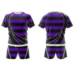 Uniforme de Rugby Personalizado para Hombre, Poliéster Transpirable, Estilo Perfecto, Gran Venta, Precio Razonable, Diseños Únicos, Ligero - Product Image 5