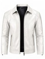 Blouson en cuir personnalisé pour clubs moto avec couleurs et marquage sur mesure pour tenues d'adhérents assorties