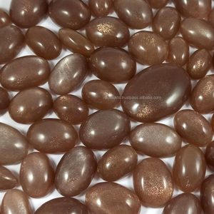 Natural Moonstone Smooth Cabochon Loose Gemstone Polished Moonstone Gemstone Wholesaler Price Healing - Product Image 3