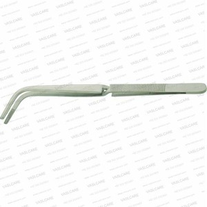 Pince à tampon Jackson 22 cm – Instruments ORL en acier inoxydable – Pinces de tamponnage de gaze laryngée haute précision 8,75 po - Product Image 1