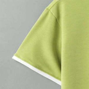 Ensemble short et t-shirt imprimé pour homme – Col montant, tissu rafraîchissant, idéal pour la plage - Product Image 3