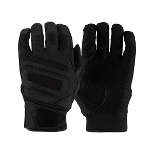 Gants de frappeur de baseball en cuir personnalisés 2025, manchette courte, matériaux de qualité supérieure, personnalisables pour adultes - Product Image 2