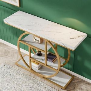 Tavolo Consolle in Legno per Divano, Ingresso o Soggiorno - Pezzo d'Arredo Funzionale ed Elegante - Product Image 4