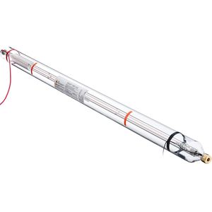 Tubo Laser CO2 in Vetro Borosilicato da 130W, Lunghezza 65 (1650 mm), Diametro 3.1 (80 mm), Testa Metallica, Lunghezza 1650 mm, Diametro 80 mm, 130W - Product Image 1