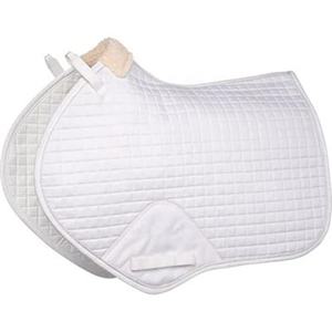 Vente en gros de tapis de selle en mousse de luxe en satin, OEM ODM, faible MOQ, tapis d'équitation personnalisés confortables - Product Image 1