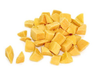 IQF Romige Witte Mango Blokjes, Aanpasbare Maten, 18 Brix, Zoete Stevige Textuur, Bulk Levering voor IJsvervaardigers