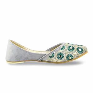EC8518 Gris Fancy Khusa Flats - Product Image 4