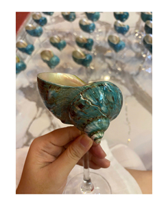Copa de Vino con Diseño de Concha Marina para Fiestas, Regalos de Boda, Eventos Costeros y Decoración para Hostelería - Product Image 4