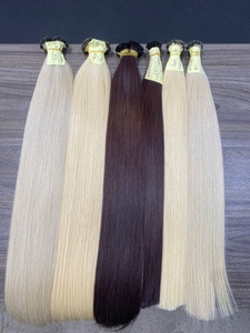 Extensiones de Cabello Humano Remy Virgen Vietnamita 100% de Longitud Completa, 0.5g 0.8g 0.9g 1g, con Punta de Queratina Pre-Adherida Tipo I, Venta al por Mayor - Product Image 2