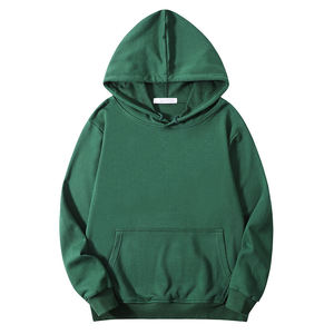 Custom Men's Cotton Polyester Fleece Heavy Weight Regular Fit Pullover <b>Hoodies</b> Breathable Quick Dry Winter - Product Image 3