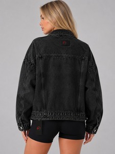 Gilet en jean pour femme, style déchiré, sans manches, léger, boutonné, décontracté, idéal pour le printemps et l'été - Product Image 5