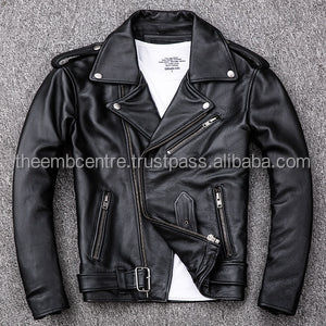 Chaquetas de cuero a la moda para hombre al mejor precio, nueva llegada, ropa para hombre, chaquetas de cuero a la mejor venta, ropa informal para invierno - Product Image 5