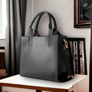 Sacs à main de classe en cuir PU, sacs fourre-tout pour femmes, grande capacité, fabricant de sacs à main pour femmes - Product Image 3