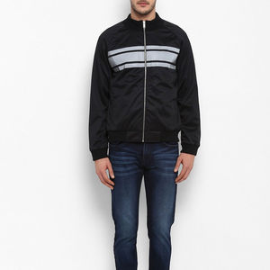 OEM New Design Men's Bomber <b>Jackets</b> High Quality Polyester Fabric Rib Neck Full Sleeve Lightweight Bomber <b>Jackets</b> For Winter Use - Product Image 5