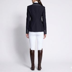 Chaqueta de equitación de alta calidad con ajuste regulable para mujer, ideal para montar al aire libre, doma clásica y espectáculos ecuestres, con cuello alto. - Product Image 6