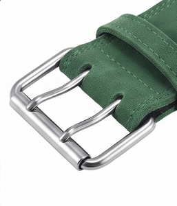 Cowhide Prong Belt for Bodybuilding Weightlifting Gym Training <b>Back</b> <b>Support</b> Non-Slip Heavy Duty 10mm/13mm Thickness Unisex - Product Image 2