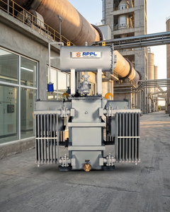 Transformateur de distribution refroidi à l'huile 800 KVA 20 KV 400V ONAN ONAF Refroidissement par cuivre Bobinage en cuivre Changeur de tension hors charge Classe A - Product Image 1