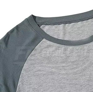 Conjuntos de Camisetas Deportivas Transpirables de Verano para Hombre, Tejidas, Estampadas, 100% Algodón Velour, Ecológicas, Diseño Personalizado, Servicio OEM - Product Image 3