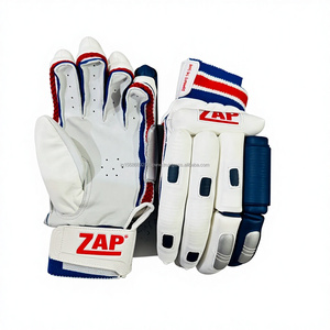 Guantes de Bateo de Cricket para Adultos ZAP Bouncer, Palma de Cuero Premium, Protección de Alto Impacto, Agarre Fuerte, Cierre de Correa para Muñeca, Ligeros - Product Image 3