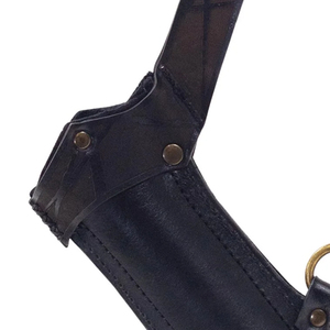 Funda de cuero para cuchillo, para acampar al aire libre, senderismo, caza y trabajo, cinturón para cuchillo, almacenamiento protector - Product Image 2