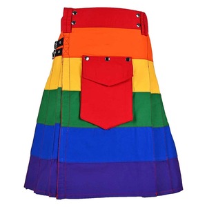 Kilt de Tartán Híbrido para Mujer, Estilo Moderno y Tradicional Escocés, Color y Talla Personalizados, Hecho en Pakistán - Product Image 4