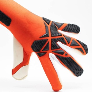 Guantes de Portero Profesionales Blancos de PU con Agarre de Látex, Protección Completa para los Dedos, para Entrenamiento y Partidos de Fútbol al Aire Libre, Unisex - Product Image 2