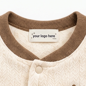 Wholesale <b>Baby</b> Bear Embroidery Knit Romper Cute Cartoon Bear Long Sleeve Infant <b>Baby</b> <b>Clothing</b> One Piece Bodysuit - Product Image 2