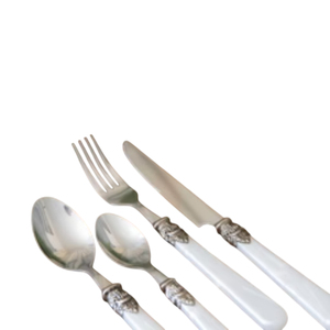 Handcrafted MOP Handle Stainless Steel <b>Dessert</b> <b>Forks</b> and Knife Set Luxury Wedding Cake Knife and Server Cutlery Set Eco-Friendly - Product Image 2