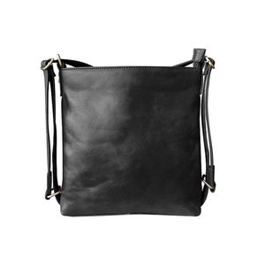 Genuine Leather Custom Logo Women's Crossbody Shoulder <b>Bag</b> Full Grain Real Cow Skin Ladies <b>College</b> Travel <b>Bag</b> - Product Image 4
