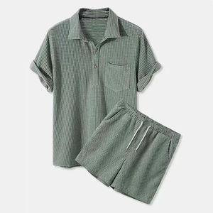 เสื้อโปโลเด็กนักเรียนลายมะพร้าว  โลโก้สั่งทำได้  แขนสั้น  ใส่ได้ทั้งเด็กชายและเด็กหญิง  ผ้าโพลีเอสเตอร์/คอตตอน ระบายอากาศได้ดี  สำหรับฤดูร้อน - Product Image 5