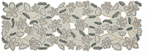 Chemin de table tricoté perlé brodé à la main avec motifs raffinés pour mariage, fête, baby shower, décoration de table de cuisine et de maison - Product Image 2
