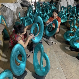 Escultura de laca de poliresina, escultura de decoración de laca de Vietnam - Product Image 4